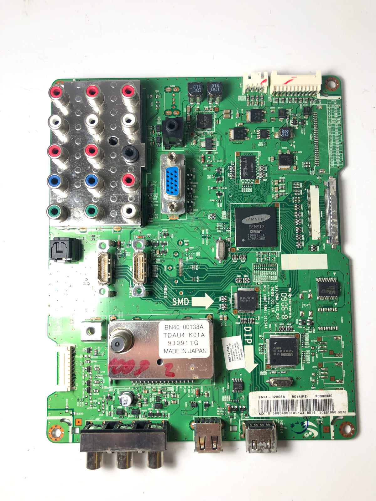 Samsung BN94-02808A (BN97-03335A) Main Board for PN58B540S3FXZA