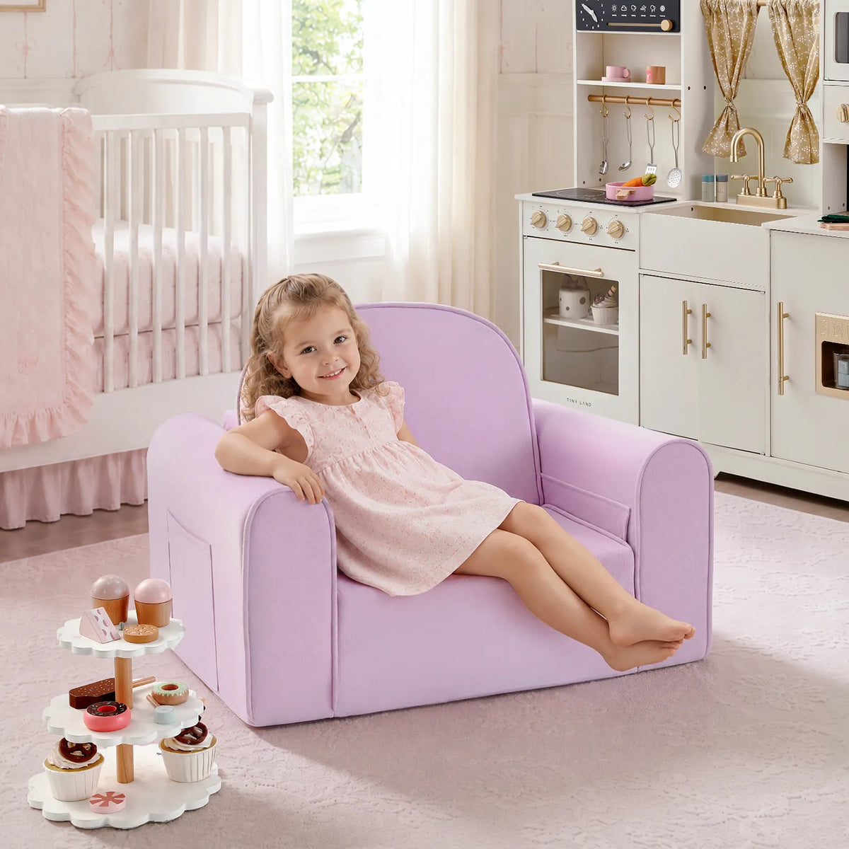 Tiny Land® GentleSnug Kids Sofa Chair