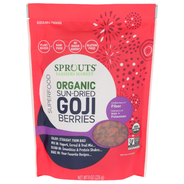 Sprouts Organic Sun Dried Goji Berries
