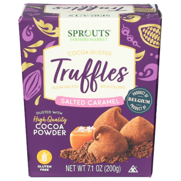 Sprouts Salted Caramel Dusted Truffles