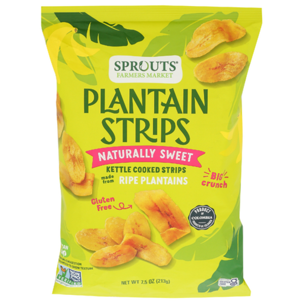 Sprouts Naturally Sweet Plantain Strips