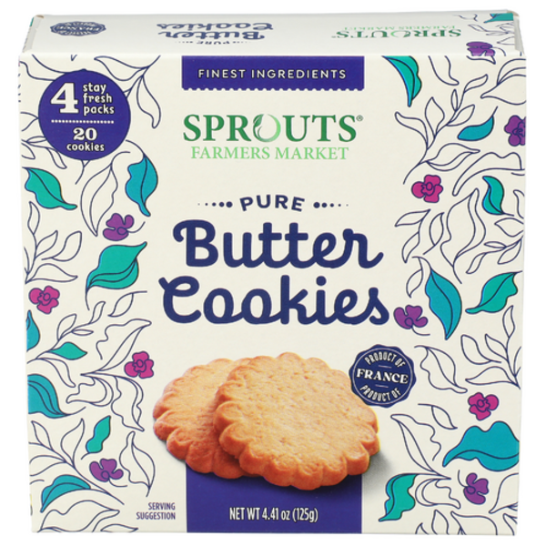 Sprouts Pure Butter Cookies 4 Pack