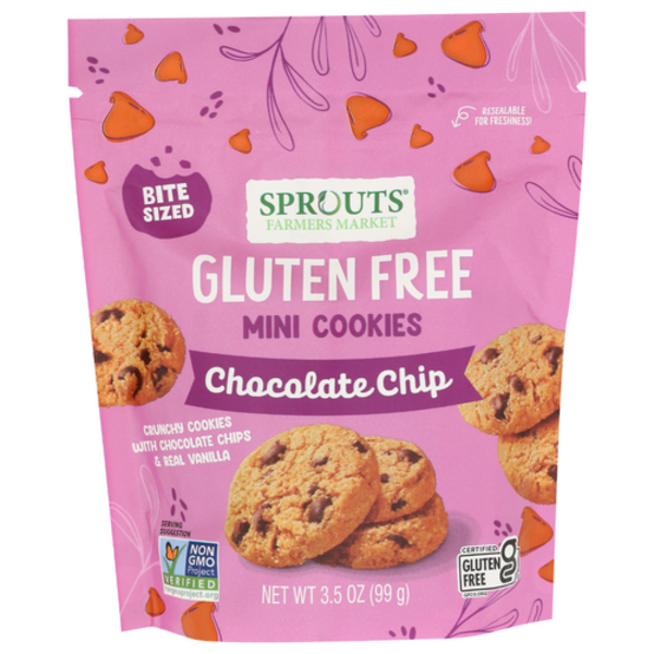 Sprouts Gluten Free Mini Chocolate Chip Cookies