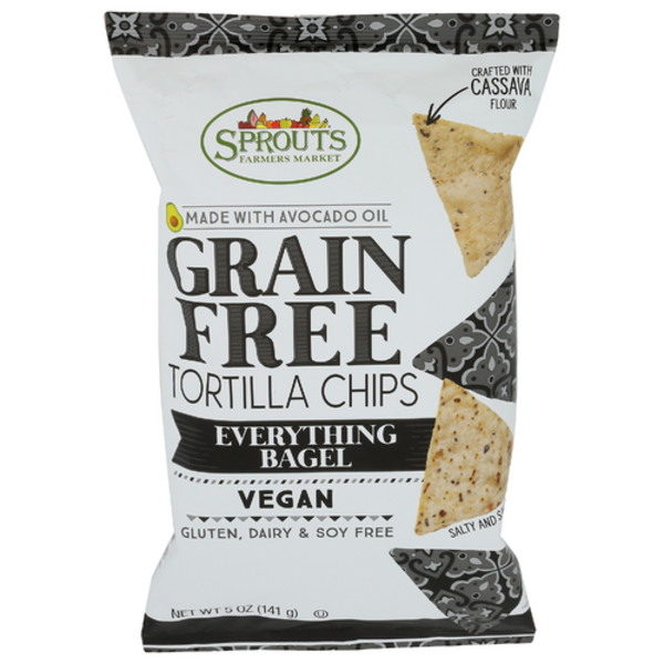 Sprouts Grain Free Everything Bagel Tortilla Chips