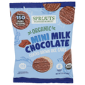 Sprouts Organic Mini Milk Chocolate Rice Cakes