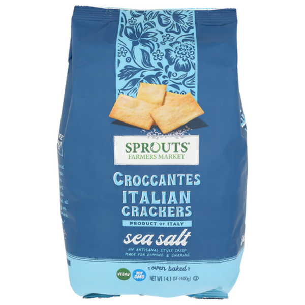 Sprouts Sea Salt Croccantes Italian Crackers