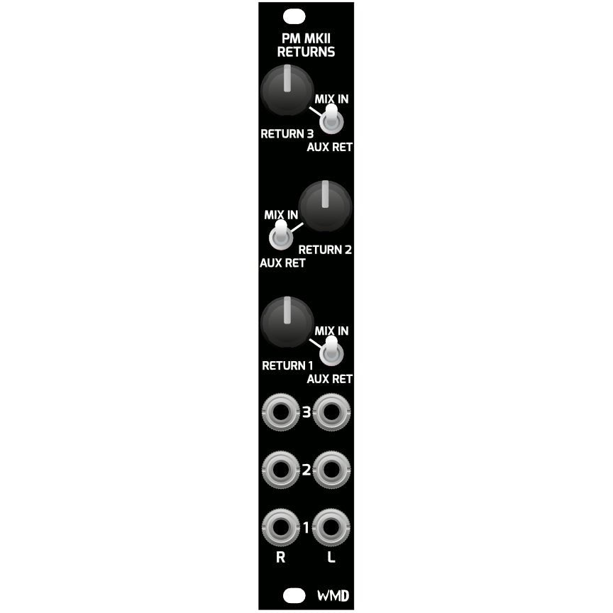 PM MKII Returns - 3 Additional Aux Returns for PM MKII