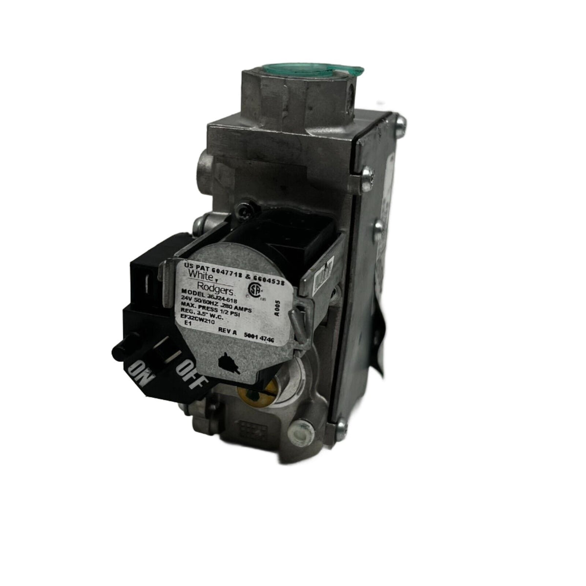 White Rodgers 36J24-618 Furnace Gas Valve 24v Refurbed