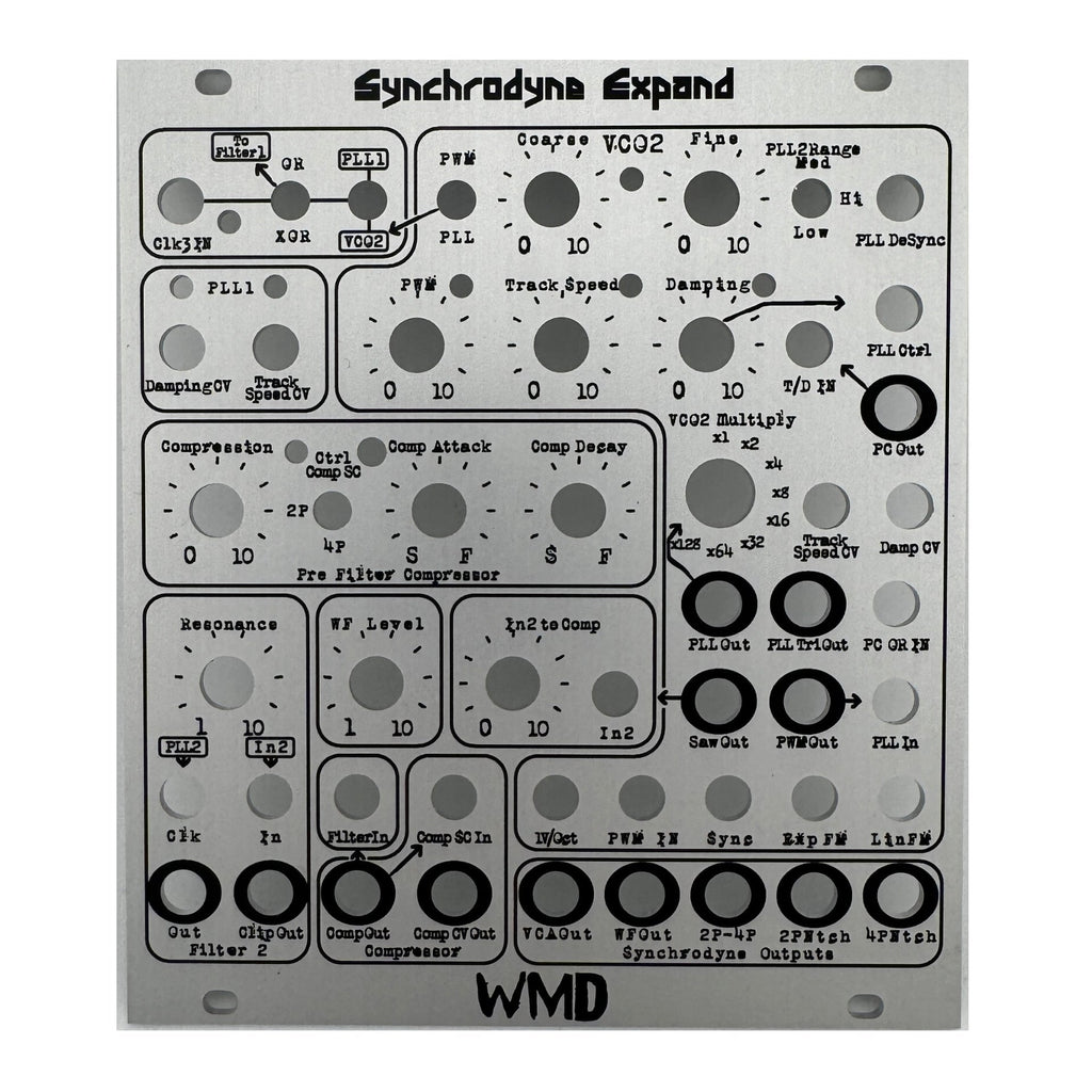 Silver Panels for WMD Modules