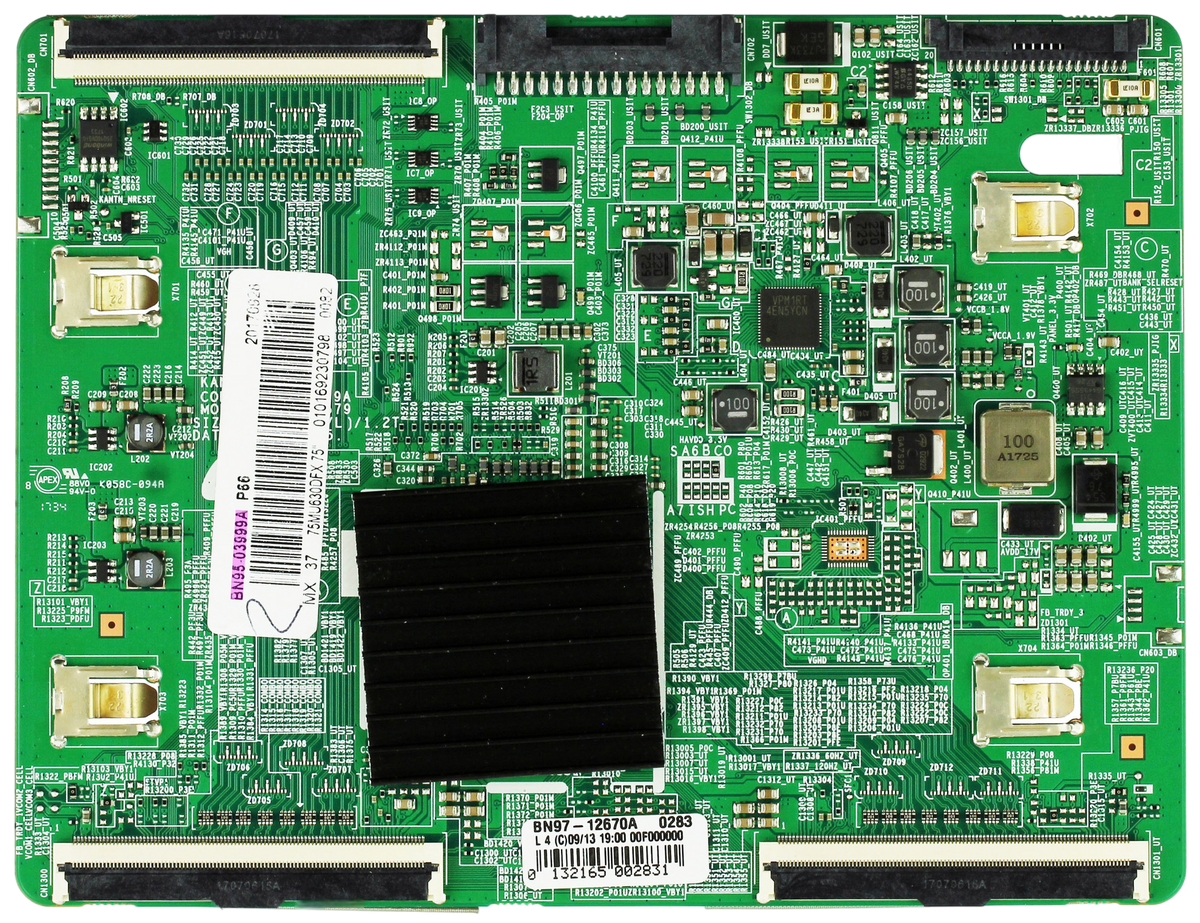 BN95-03999A Samsung T-Con, BN97-12670A, UN75MU8000FXZA
