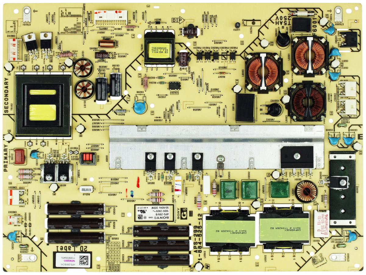 147432811, 1-474-328-11 Sony TV Module, power supply, 1-884-525-11, APS-299/B, XBR-55HX929, KDL-60NX720, KDL-55HX920