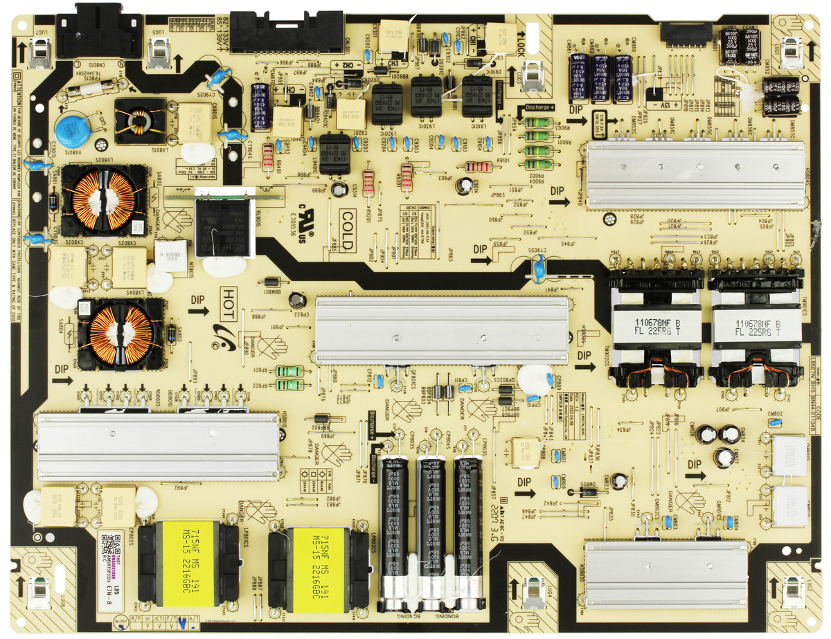 BN44-01104B Samsung Power Supply, L85E7N_BHS, BN4401104B, QN85Q60BAFXZA, QN85Q60CAFXZA, QN85Q60BDFXZA, QN85Q60CDFXZA