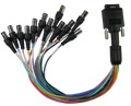 Matrox Y16171-00 25 PIN To 12 BNC Female BREAKOUT Cable "A" NEW