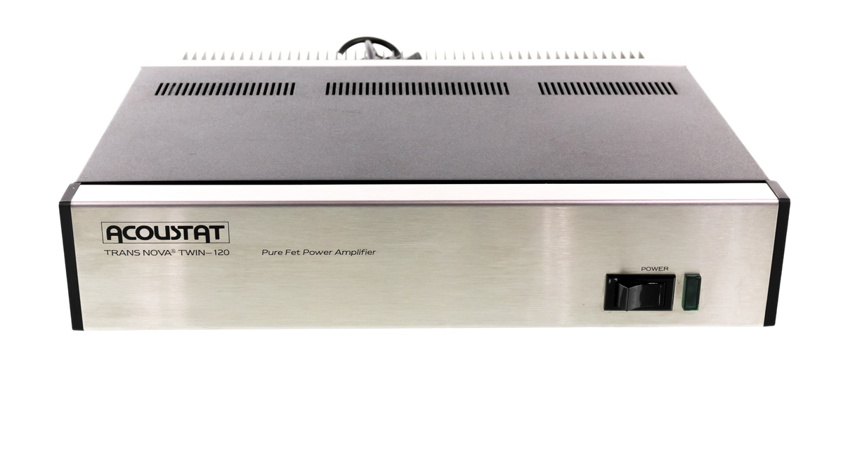 Acoustat Twin-200 Transnova Pure Fet Power Amplifier (Powers On)