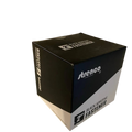Strenco 2" Black Adhesive Fastener (Damaged Box)