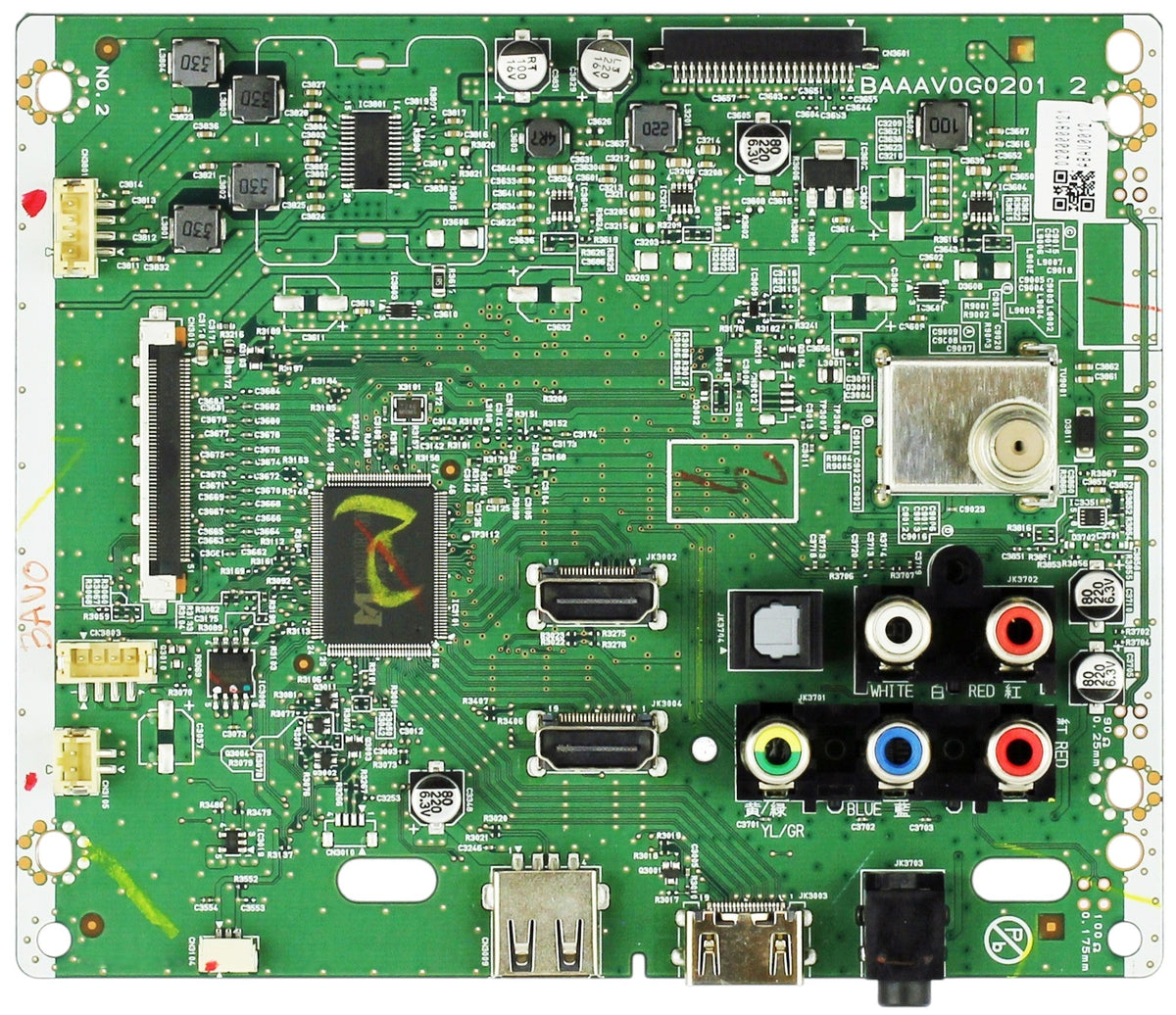 Sanyo ABAU0MMA-001 Main Board for FW50D48F (ME1 serial)