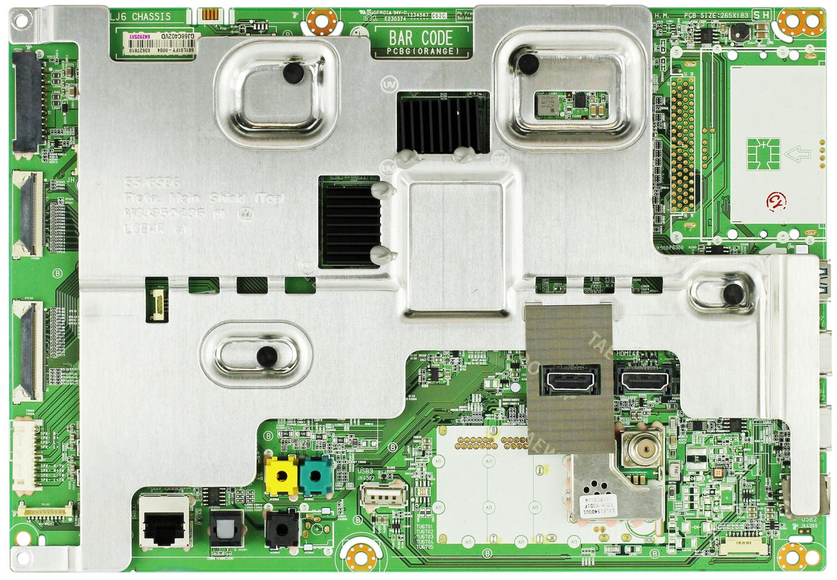 EBT64292511 LG MAIN BOARD, 64292511, 63627810, EAX66886304 (1.0), OLED55B6P-U